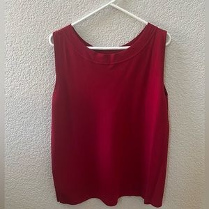 Dress Barn Sweater Top Red 18/20